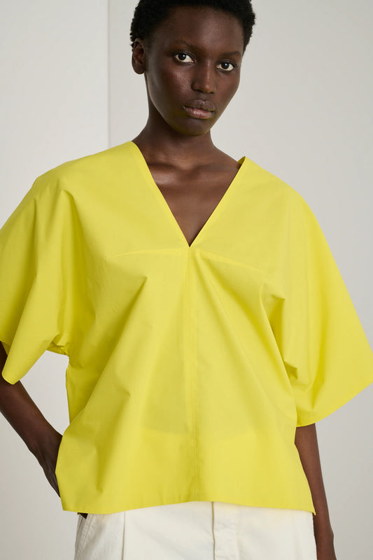Chemise Denise Jaune Citron