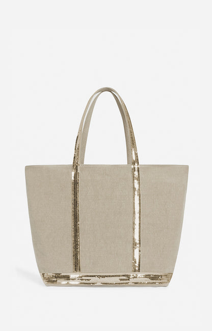 Sac Cabas L Lin Zip Sable
