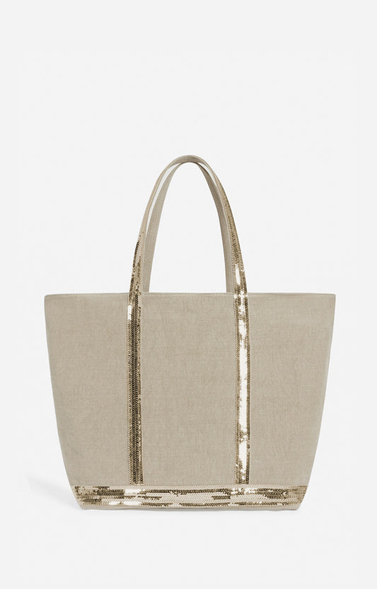 Sac Cabas L Lin Zip Sable