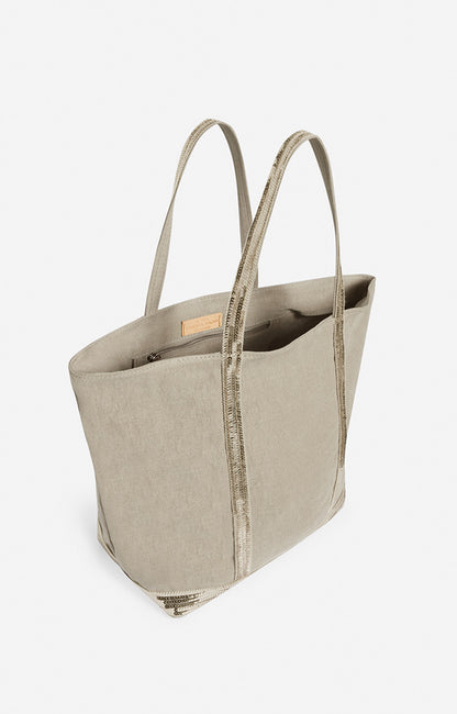 Sac Cabas L Lin Zip Sable