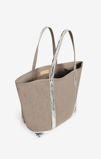 Sac Cabas L Lin Zip Calcaire