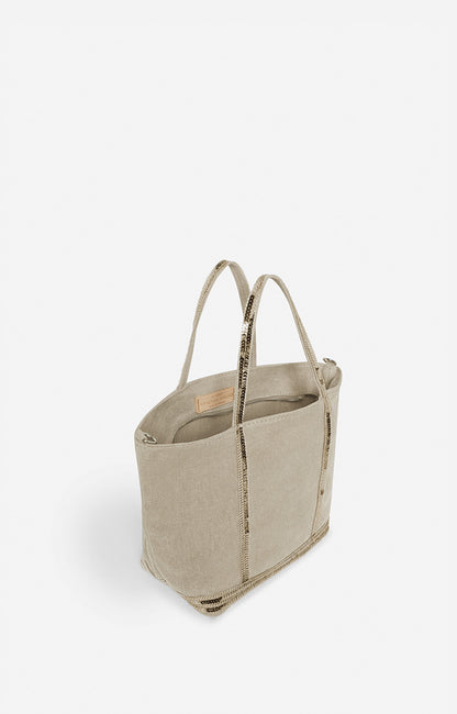 Sac Cabas S Lin Zip Sable