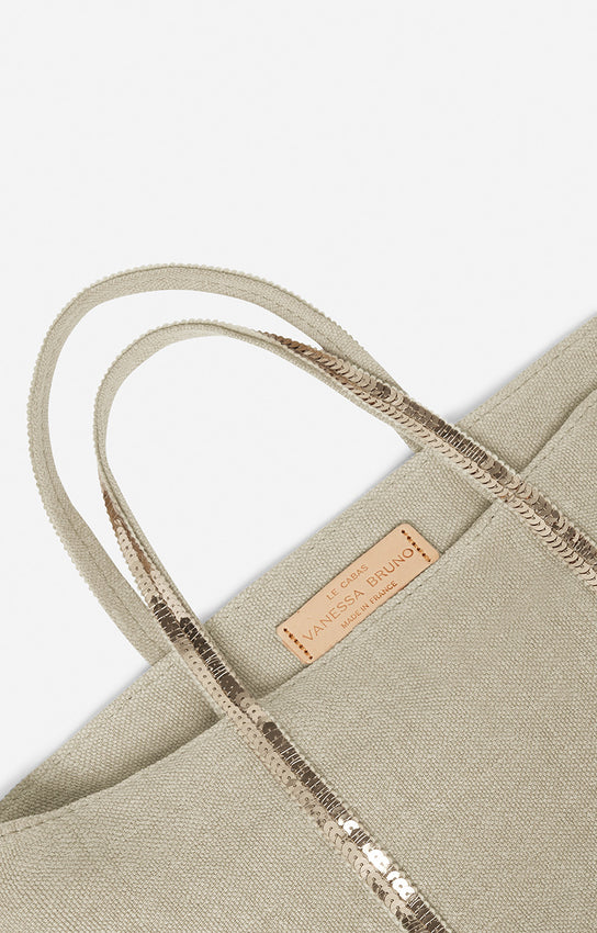 Sac Cabas S Lin Zip Sable