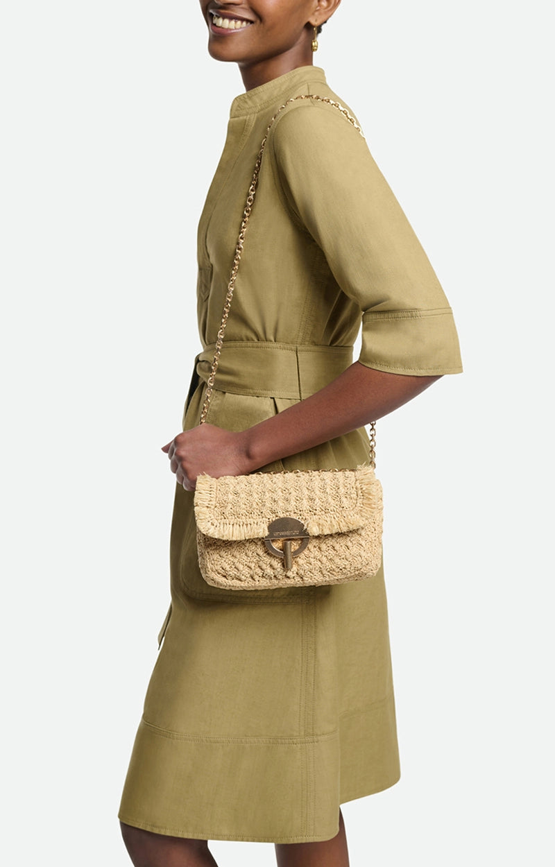 Sac Moon MM Raphia