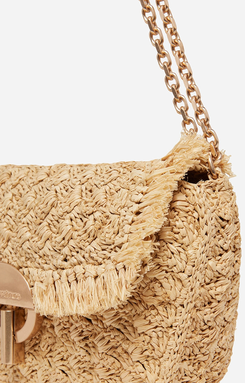 Sac Moon MM Raphia