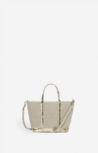 Sac Cabas XS Lin Zip Sable