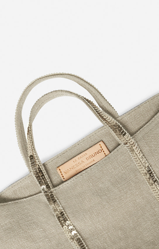 Sac Cabas XS Lin Zip Sable