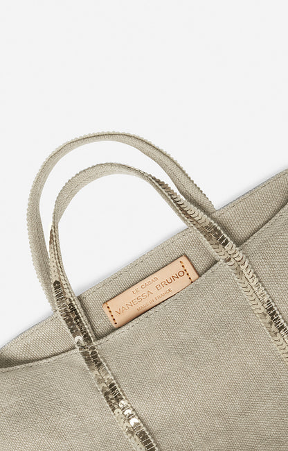 Sac Cabas XS Lin Zip Sable