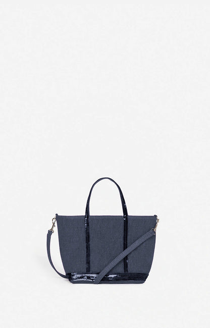 Sac Cabas XS Lin Zip Denim