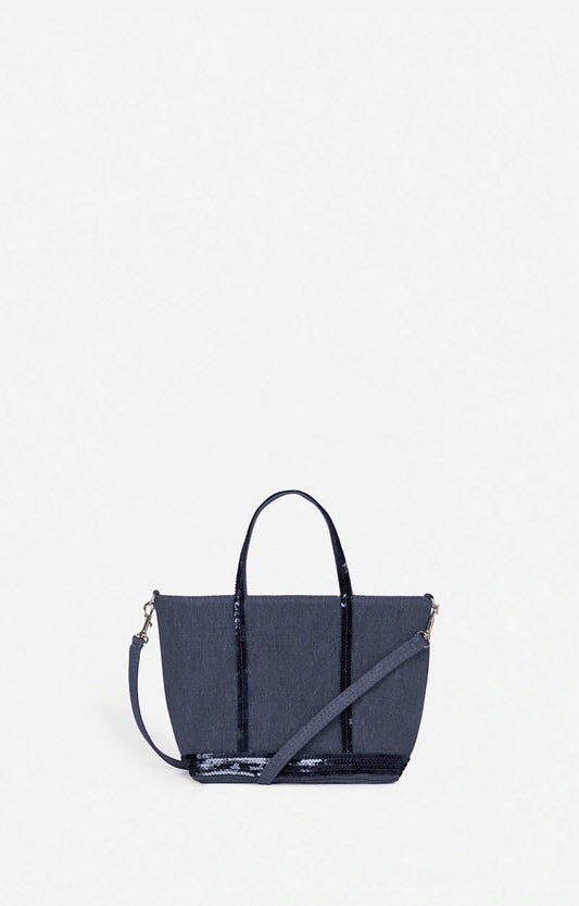 Sac Cabas XS Lin Zip Denim