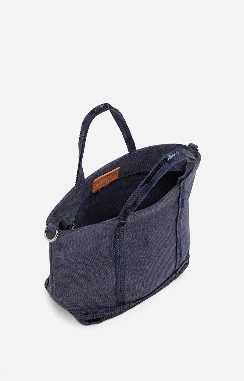 Sac Cabas XS Lin Zip Denim