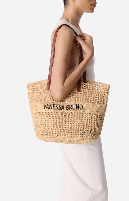 Sac Panier GM Sable Noir