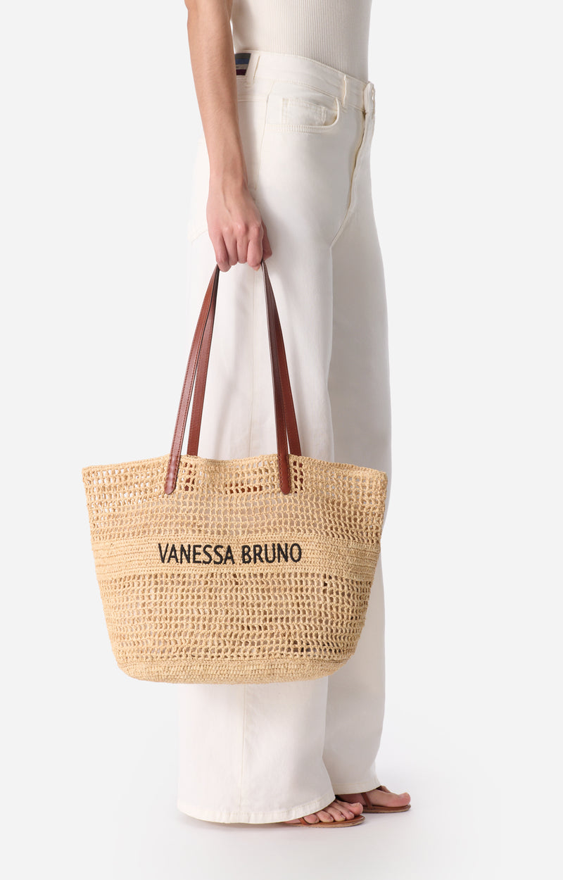 Sac Panier GM Sable Noir