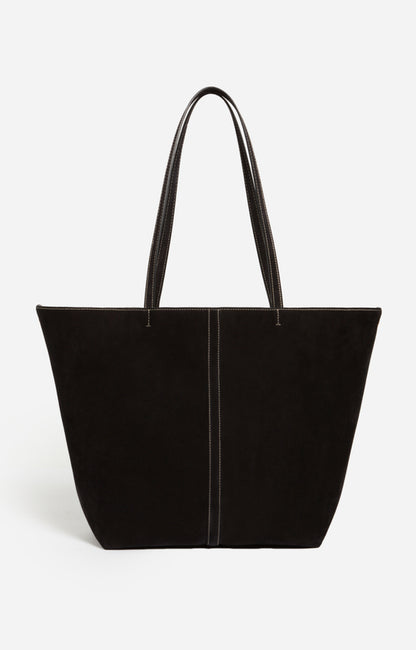 Cabas Daily Cuir Velours GM Noir