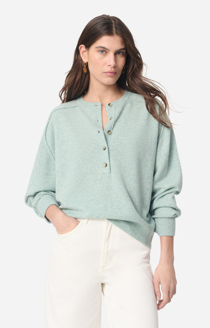 Pull Guetty Vert D'Eau