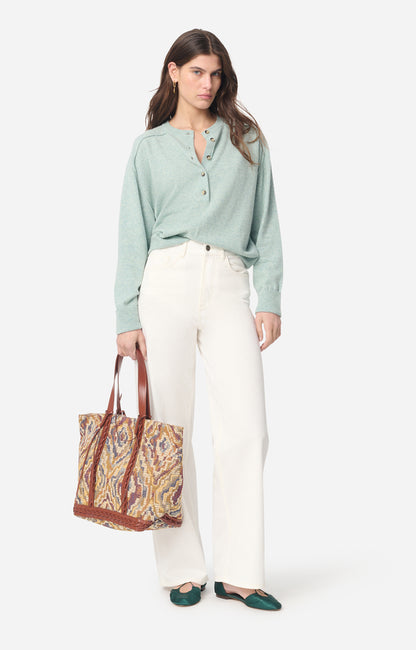 Pull Guetty Vert D'Eau