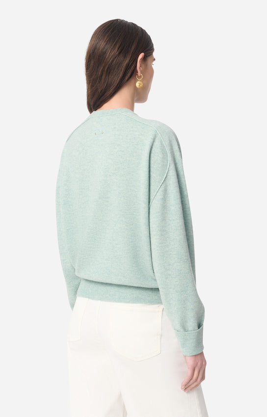 Pull Guetty Vert D'Eau