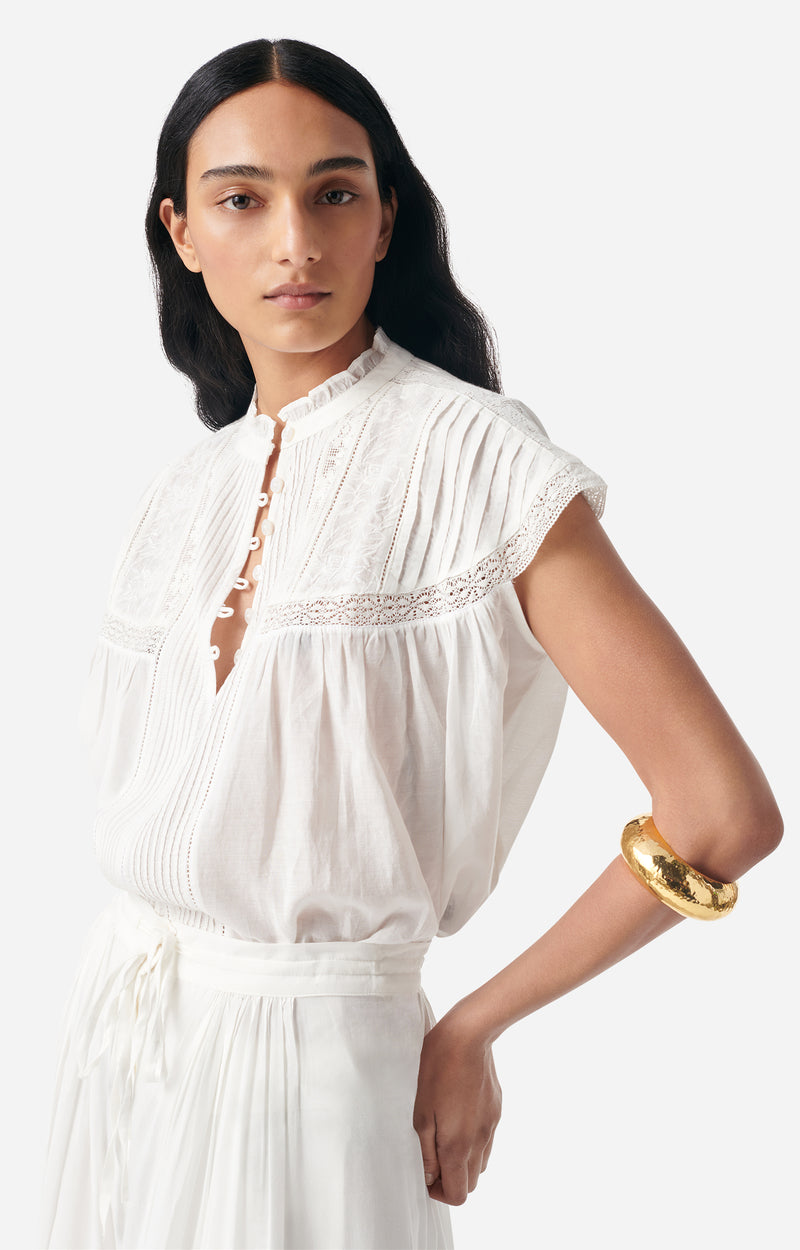 Chemise Ganu Blanc