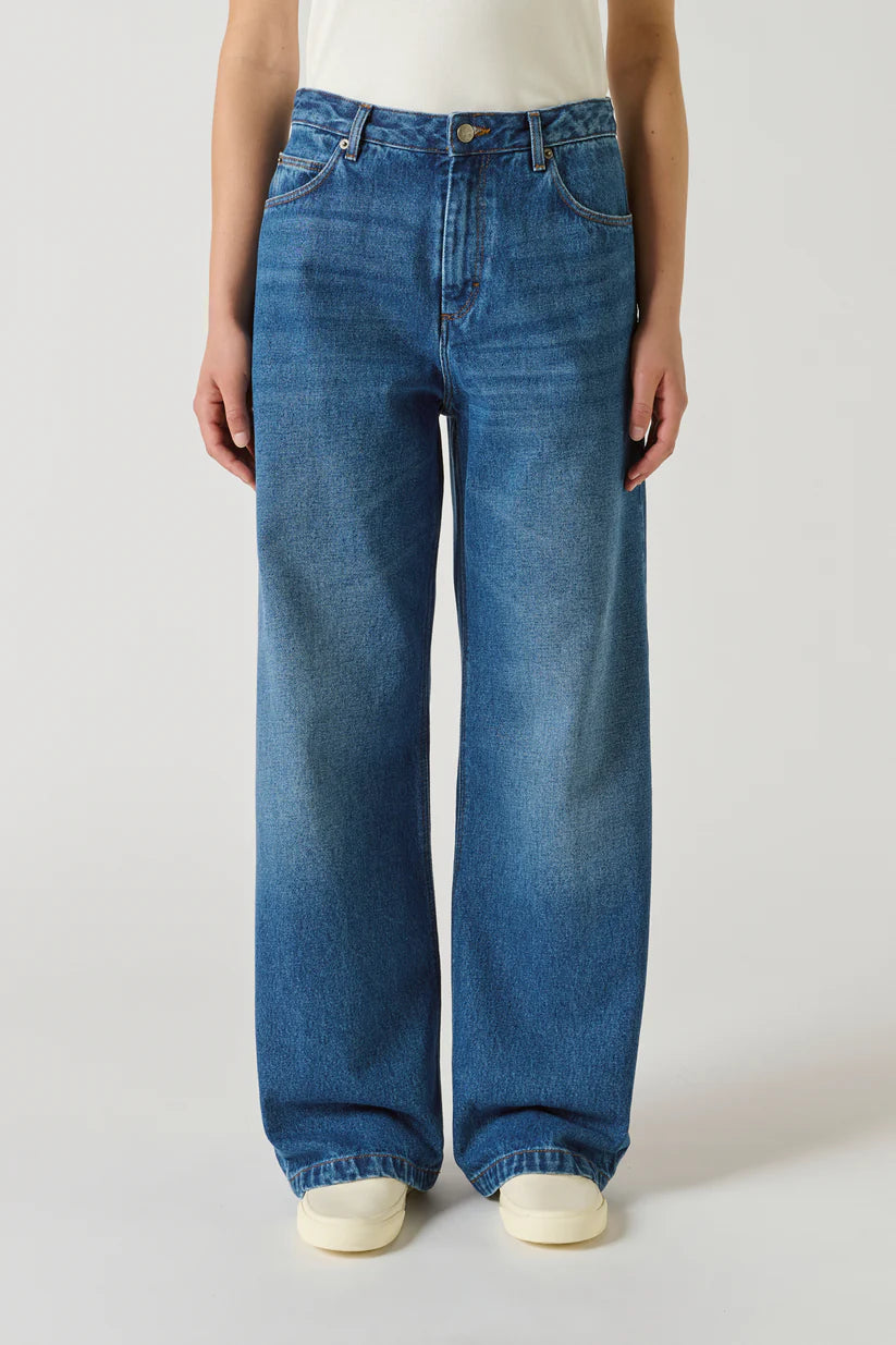 Jean Calvin Denim Bleu Délavé