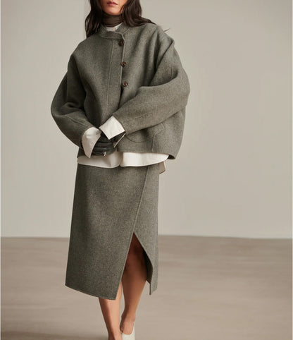 Veste Windsor Gris Clair Chine