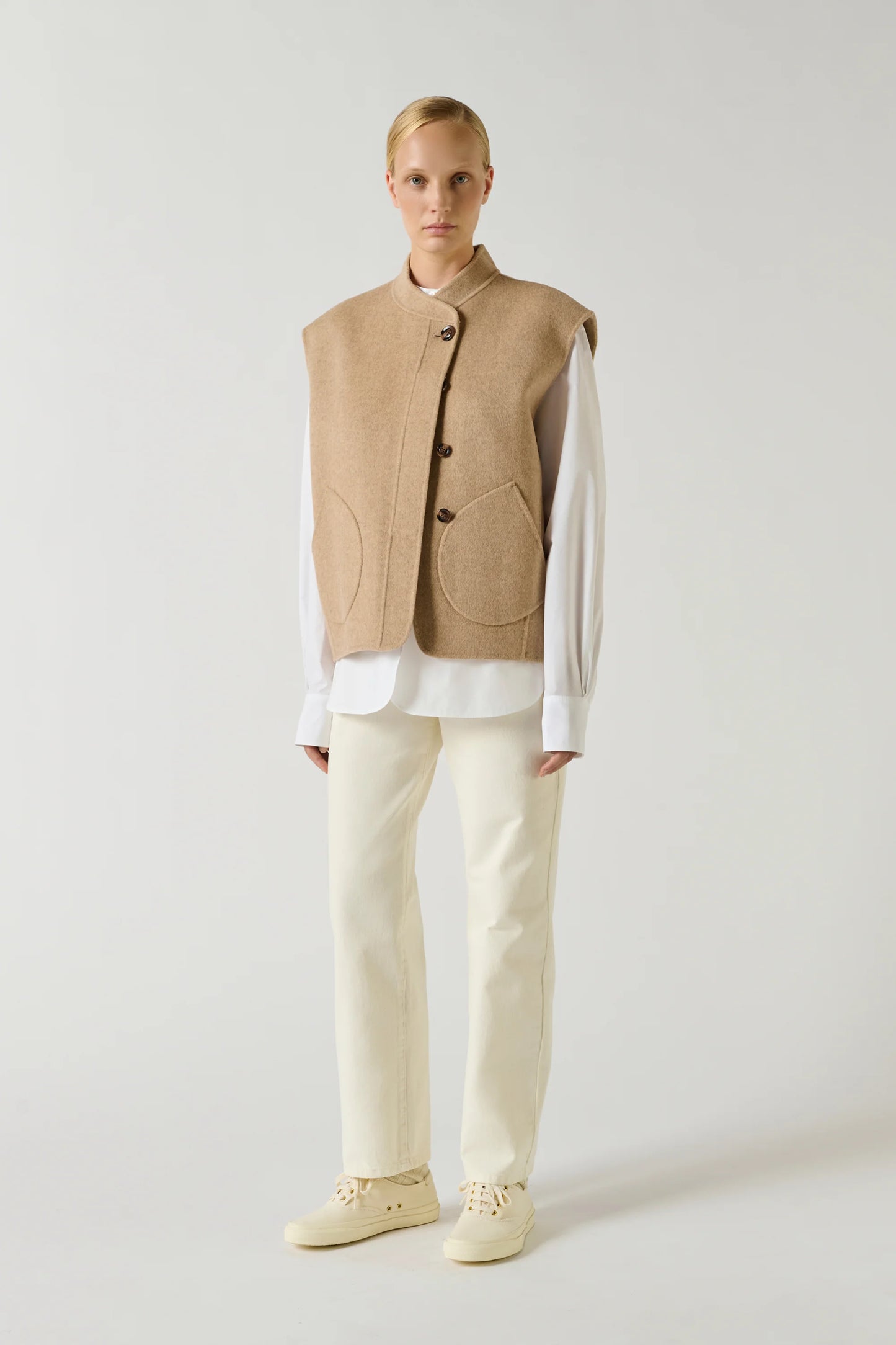 Veste Adeline Beige Chine
