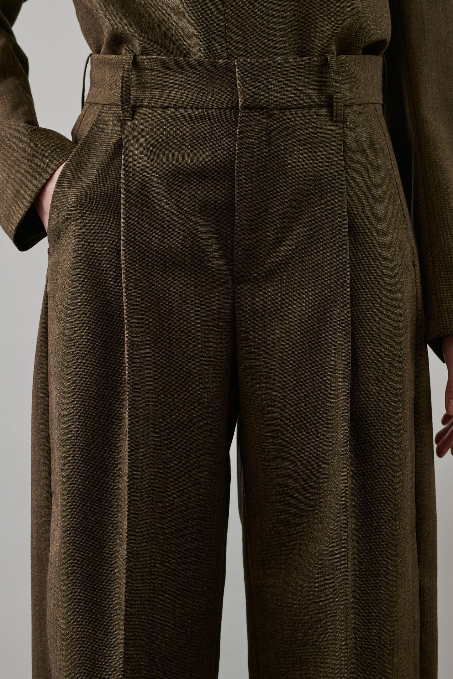 Pantalon Graham Marron Chine