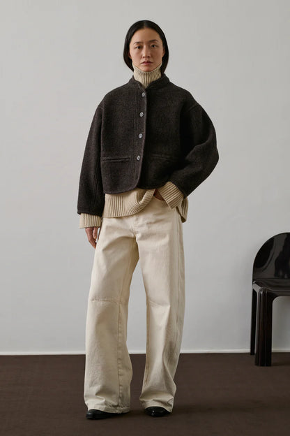 Veste Olympe Marron Chine