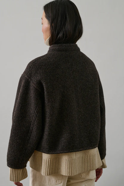 Veste Olympe Marron Chine