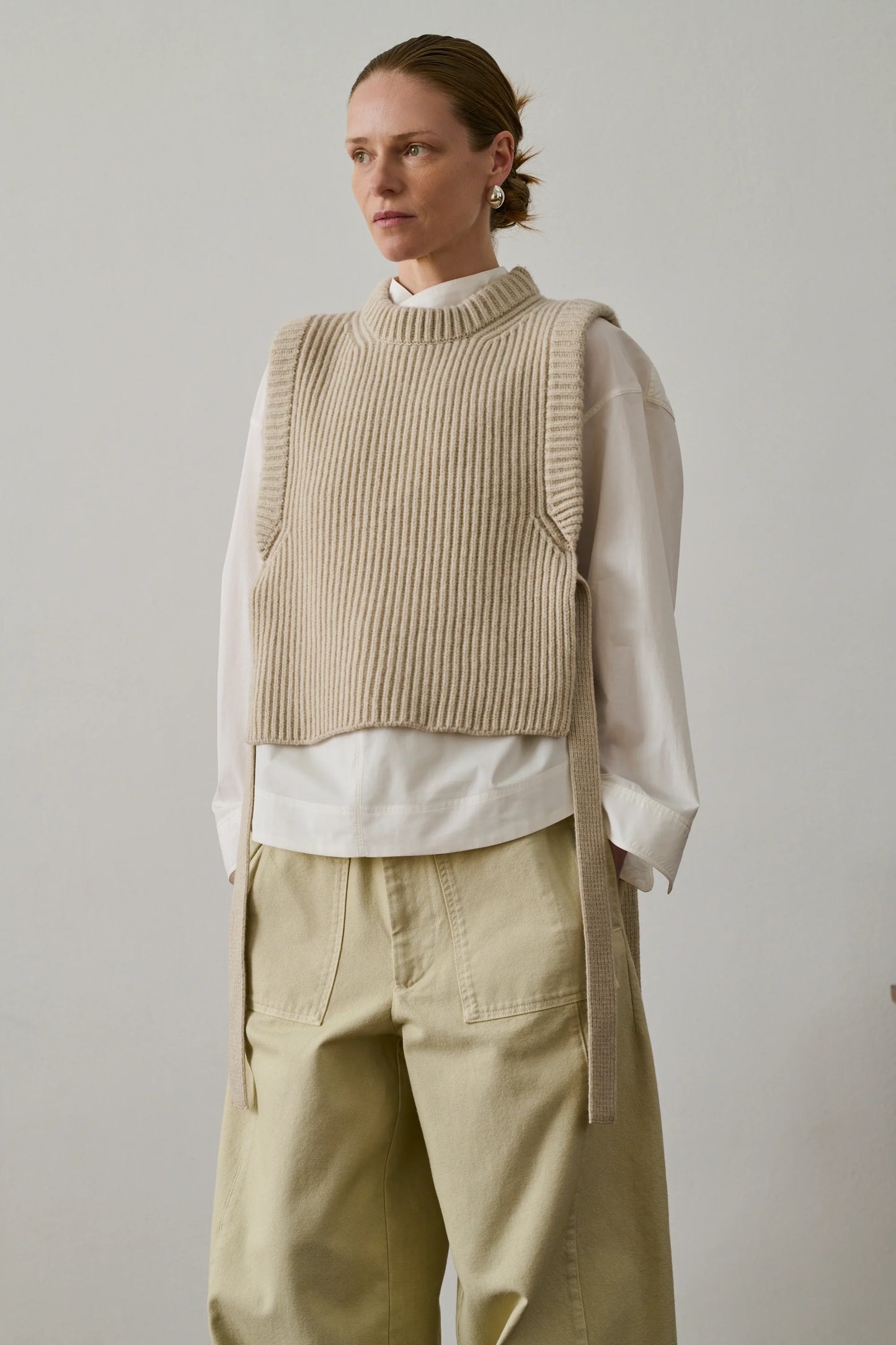 Pull Firmus Ecru Chiné