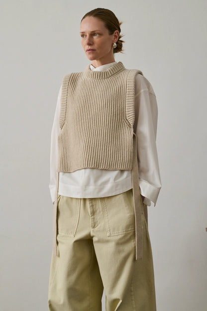 Pull Firmus Ecru Chiné