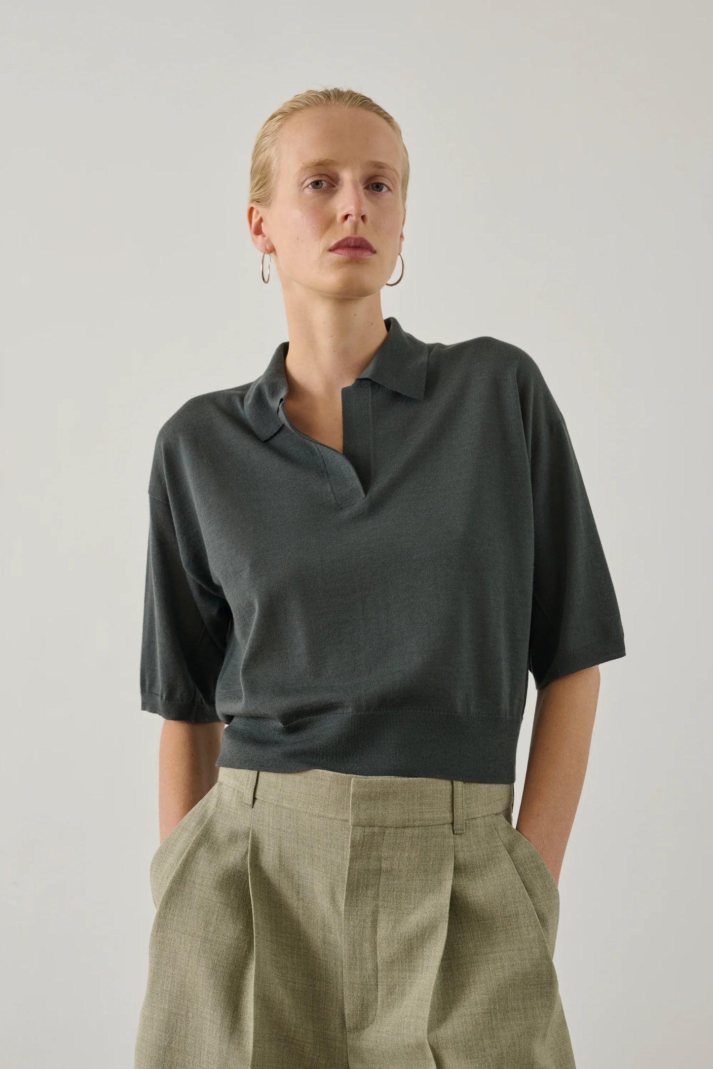 Pull Elton Gris Bleu