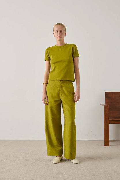 Pantalon Dario Absinthe