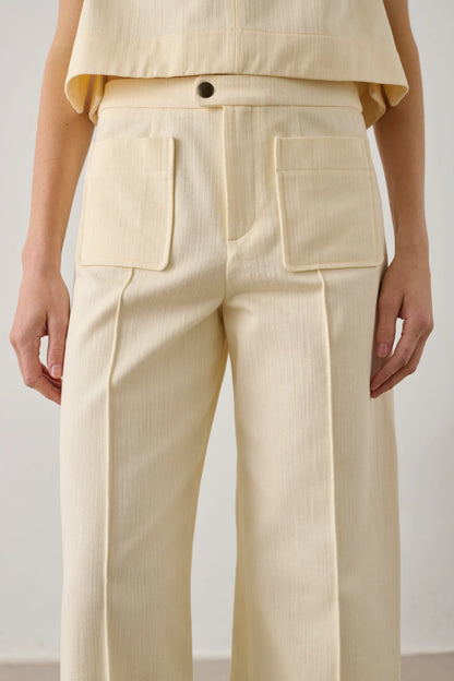 Pantalon Harry Creme