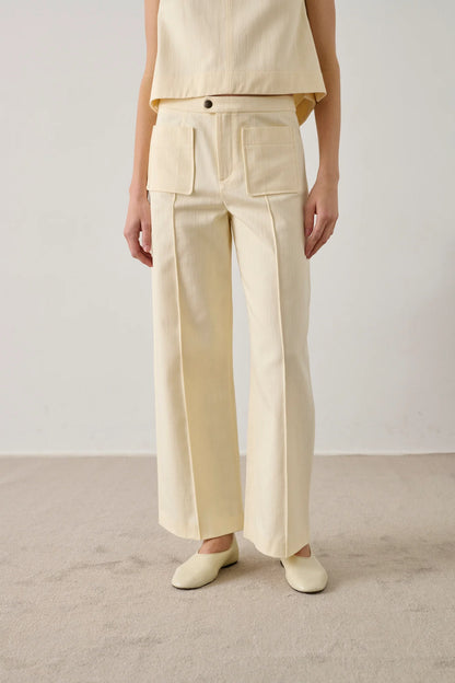 Pantalon Harry Creme
