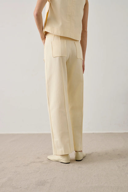 Pantalon Harry Creme