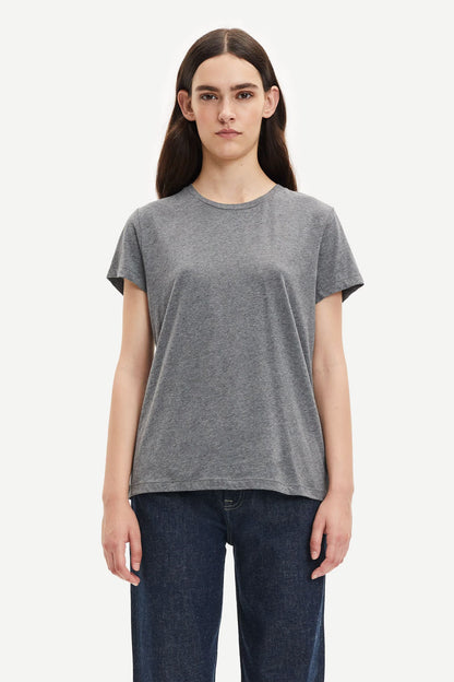 T-shirt Solly Solid Grey Mel
