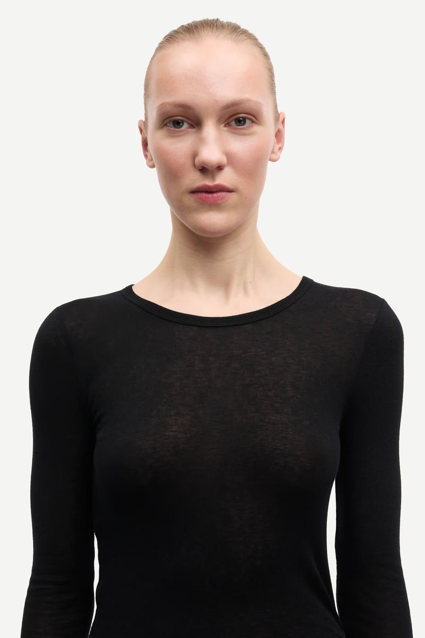 T-shirt L-S Sadou Black