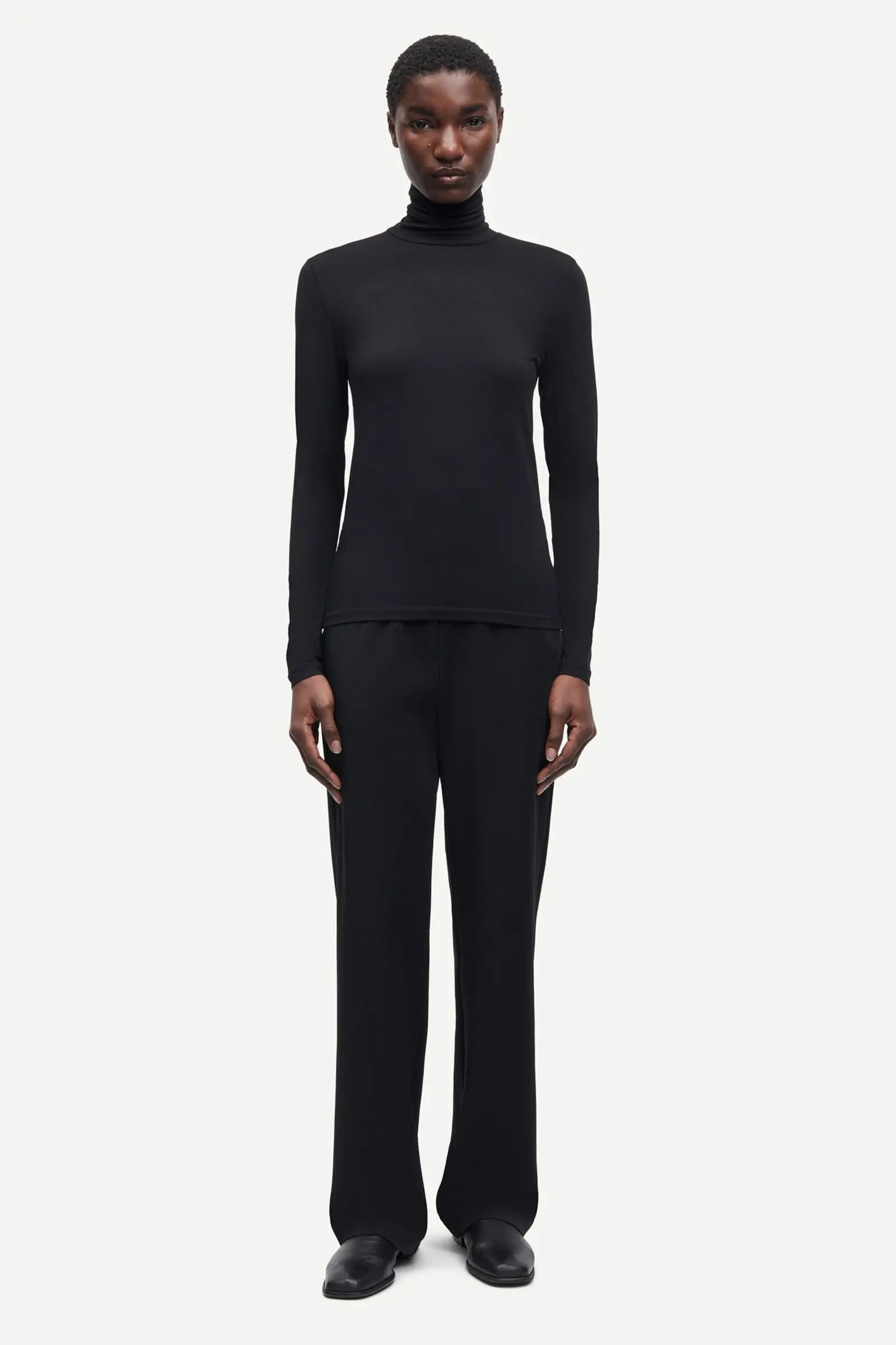Pantalon Hoys Straight Black