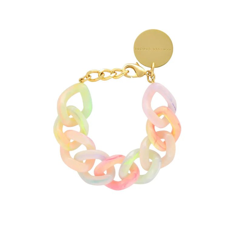 Bracelet Flat Neon Rainbow
