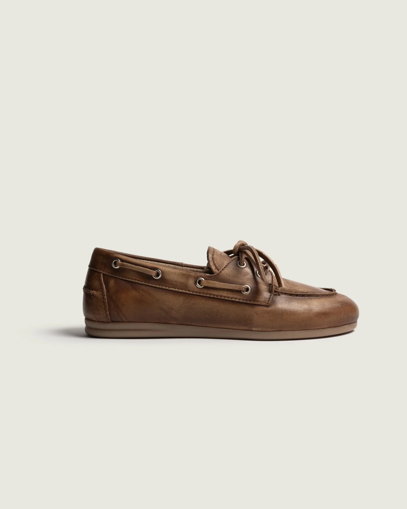 Mocassins Bateau Cuir Brown