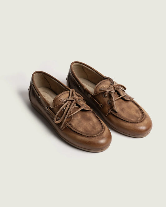 Mocassins Bateau Cuir Brown