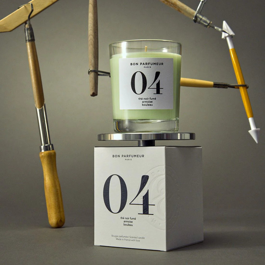 Bougie #04 The Noir Armoise Bouleau