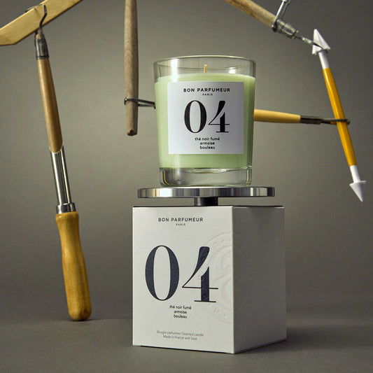 Bougie #04 The Noir Armoise Bouleau
