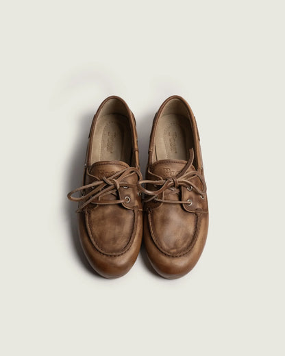 Mocassins Bateau Cuir Brown