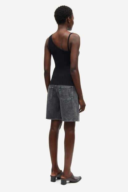 Short Sashelly Grey Cloud