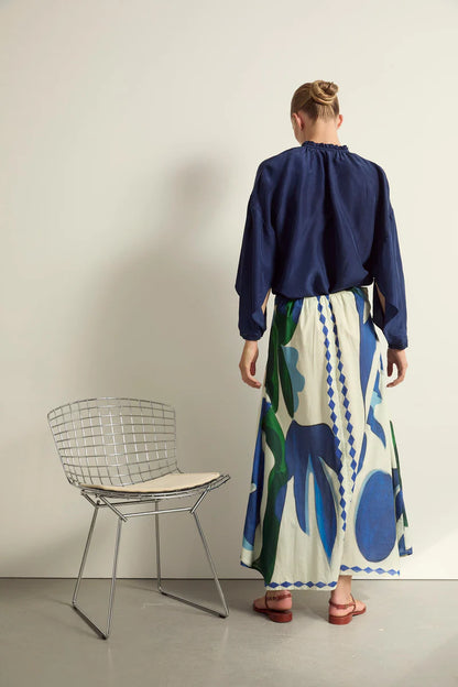 Jupe Pao Cactus Lapis Blue
