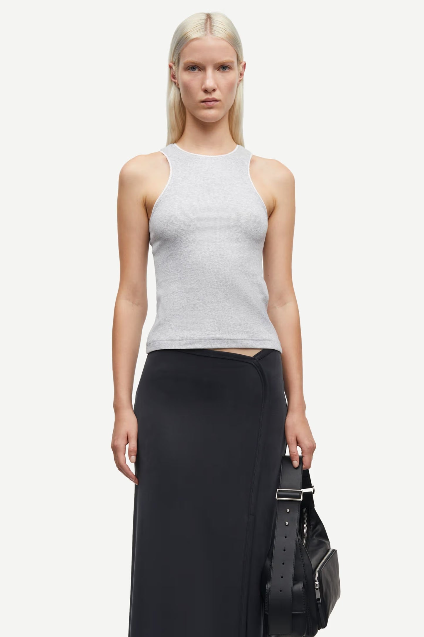 T-shirt Sajune Light Grey Mel