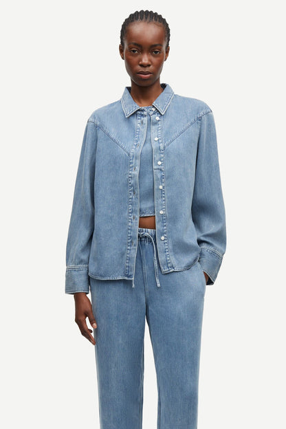 Chemise Samos Denim Blue