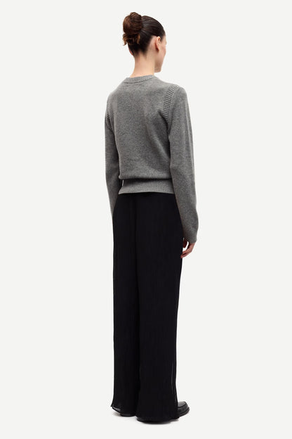 Cardigan Saelif Dark Grey Mel