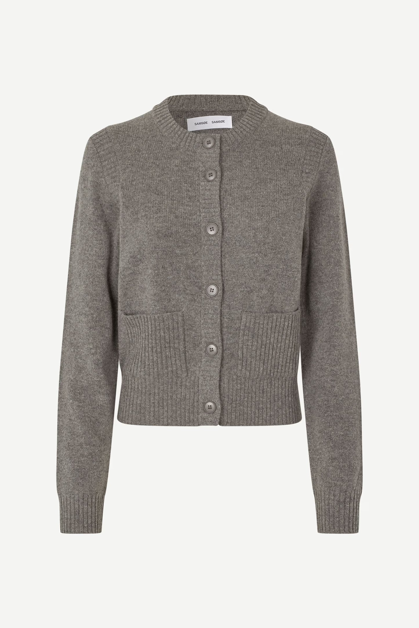 Cardigan Saelif Dark Grey Mel